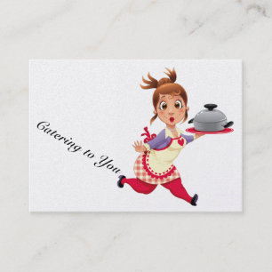 Lycklig Chef/catering/bageri - SRF Visitkort