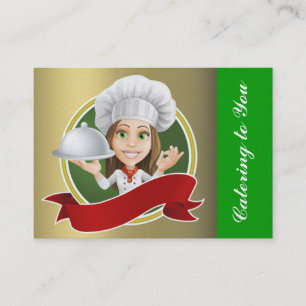 Lycklig Chef/catering/bageri - SRF Visitkort