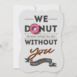 Lycklig Chef-dagskort Tack Kort