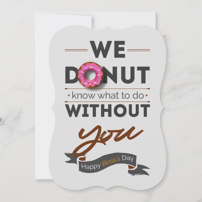 Lycklig Chef-dagskort Tack Kort (Framsida)