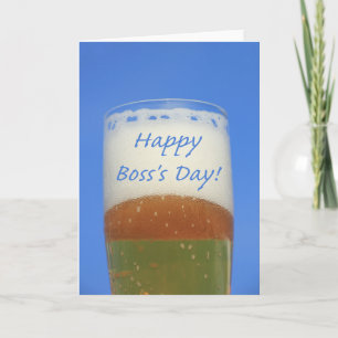 Lycklig Chef Europes Day Beer Kort