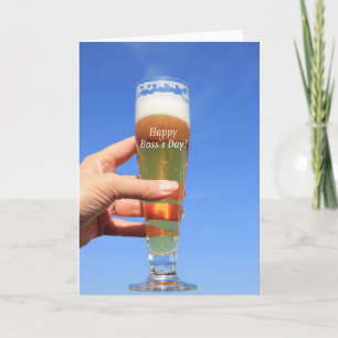 Lycklig Chef Europes Day Beer Kort
