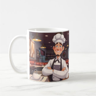 Lycklig Chef Mugg