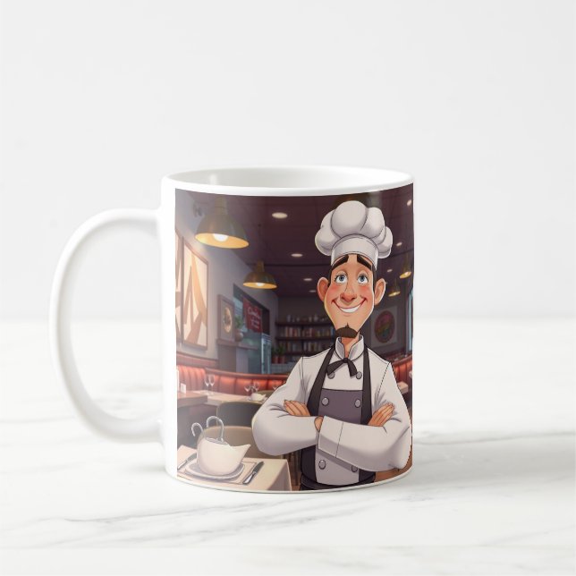 Lycklig Chef Mugg (Vänster)