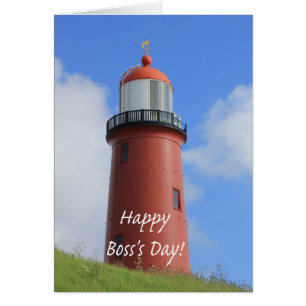 Lycklig Chefs Day Lighthouse OBS Kort