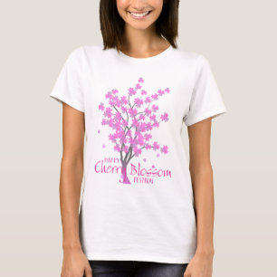 Lycklig Cherry Blommar Festival 4 T-Shirt
