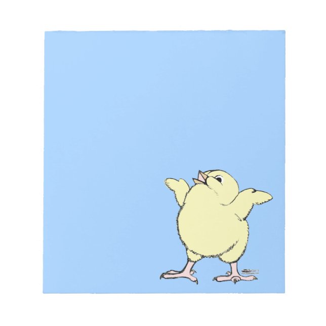 Lycklig Chick Anteckningsblock (Framsida)