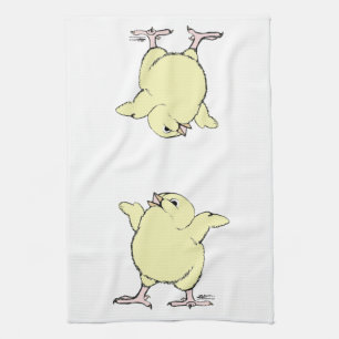 Lycklig Chick Kökshandduk