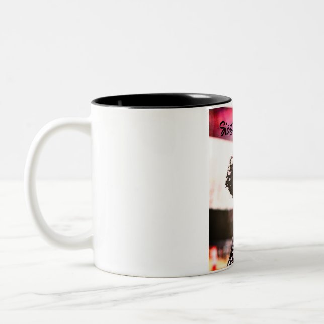 Lycklig Chicken Mugg (Vänster)