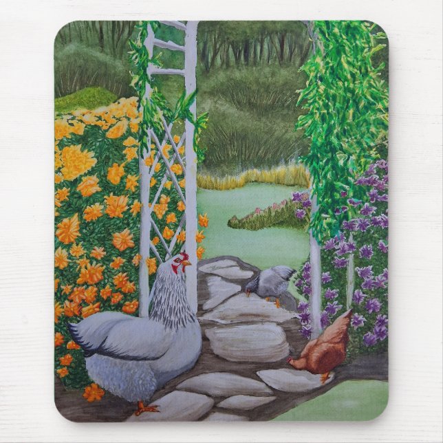 Lycklig Chicken Park Musmatta (Framsidan)