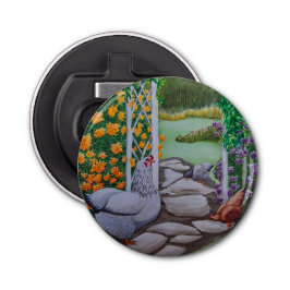 Lycklig Chickens Flasköppnare