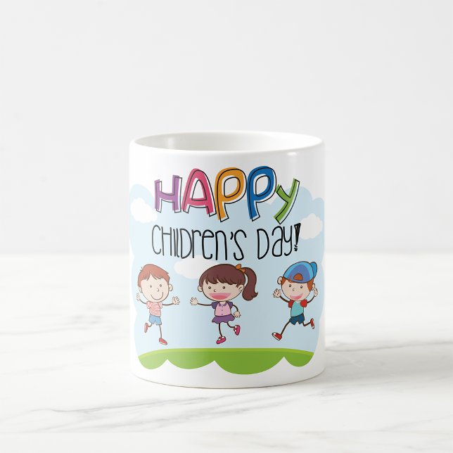 Lycklig Childrens dag Kaffemugg (Skapare uppladdad)
