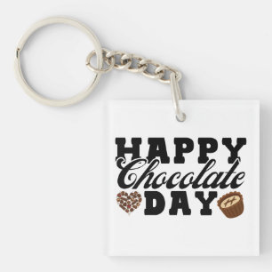 Lycklig Chocolate Day, Chocolate Älskare Glatt