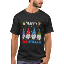 Lycklig Chrismukah Gnomes jul Hanukkah