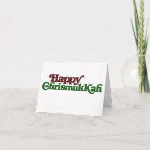 Lycklig Chrismukkah Helgkort