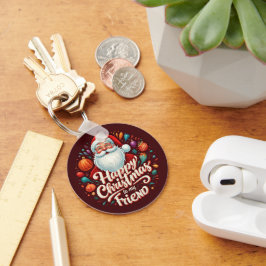 LYCKLIG CHRISTAMAS TILL MIN VÄN NYCKELRING