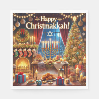 Lycklig Christmakkah! Pappersservett