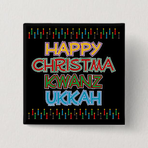 LYCKLIG CHRISTMAKWANZUKKAH KNAPP