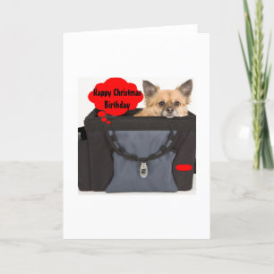 LYCKLIG CHRISTMAS BIRTHDAY POMERANIAN STIL HELGKORT