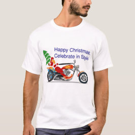 LYCKLIG CHRISTMAS, CELEBRATE I STIL T SHIRT