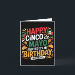 Lycklig Cinco De Mayo Birthday Tacos Kids Manar Kv Kort<br><div class="desc">Lycklig Cinco De Mayo Birthday Tacos Kids Manar Women Fiesta</div>