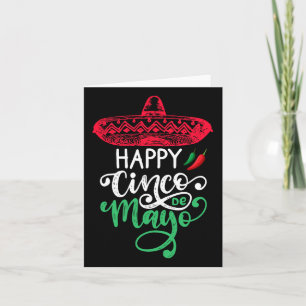 Lycklig Cinco De Mayo Birthday till mig 5 De Mayo  Kort