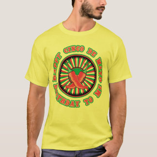 Lycklig Cinco de Mayo födelsedag! T-shirt