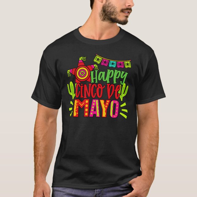 LYCKLIG CINCO DE MAYO T SHIRT (Framsida)