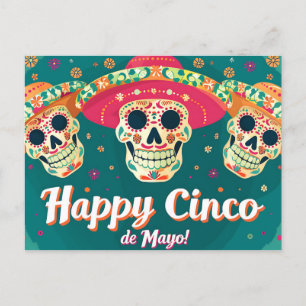 Lycklig Cinco de Mayo vycard Helg Vykort