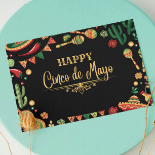 Lycklig Cinco De Mayo Vykort