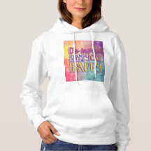 Lycklig citationsteckenHoodie