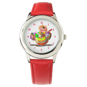 Lycklig Clown Funny Watch Armbandsur