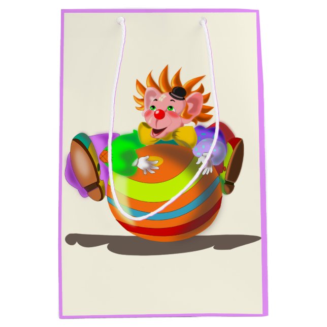 Lycklig Clown Gift Bag (Framsidan)