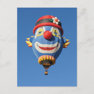 Lycklig Clown Vykort