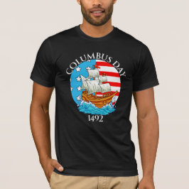 lycklig Columbus dag T Shirt