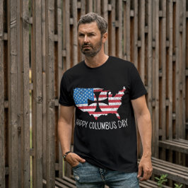 Lycklig Columbus dag T Shirt