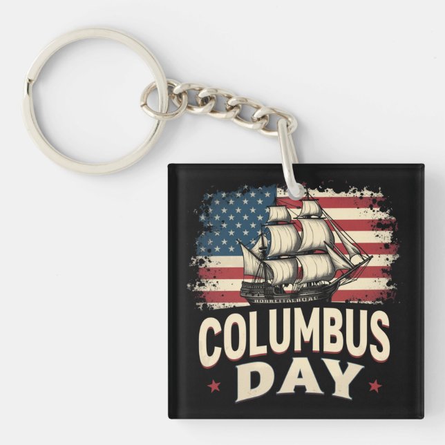 Lycklig Columbus Day of Exploration and Reflection (Framsidan)