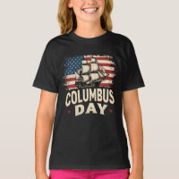 Lycklig Columbus Day of Exploration and Reflection