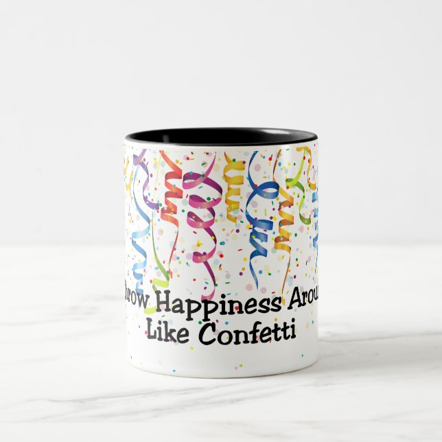 Lycklig Confetti tvåtonig Mugg (Center)