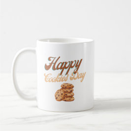 Lycklig Cookies Day, nationaldagen för cookie Kaffemugg