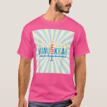 Lycklig coola Hanukkah Chanukah Menorah-design T Shirt<br><div class="desc">Lycklig coola Hanukkah Chanukah Menorah-design .</div>