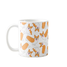 Lycklig Corgis Cute Puppy Hund