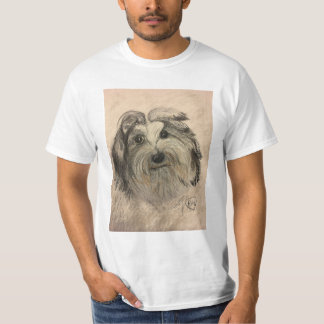 Lycklig Coton de Tulear T-skjorta T Shirt