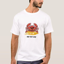 LYCKLIG CRAB, (EDITABEL) T SHIRT