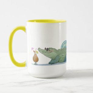 Lycklig Croc Mugg
