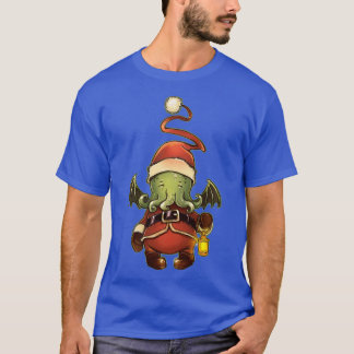 Lycklig Cthulhu T Shirt