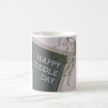 Lycklig Cuddle Day (Warm Hugs och Loving Snuggles)