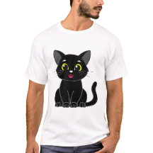 Lycklig Cute Black Kattunge