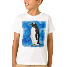 Lycklig Cute Penguin T-Shirt