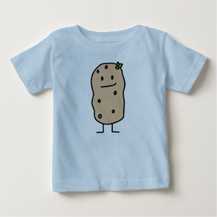 Lycklig Cute Smiling Potato Tee